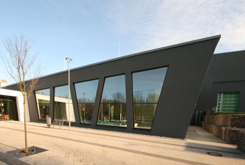 Entrance area of the new "Lippe-Bad"